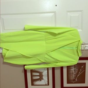 Lime green dress Fashion Nova